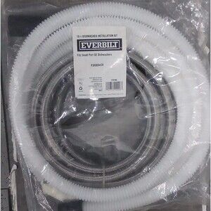 Everbilt Dishwasher Installation Kit with Drain Hose 10 Ft. 69007HD